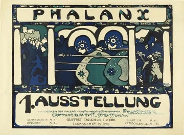 Poster For The First Phalanx Exhibition