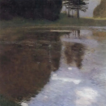 Quiet pond in the park of Appeal