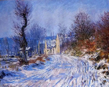 Road To Giverny In Winter