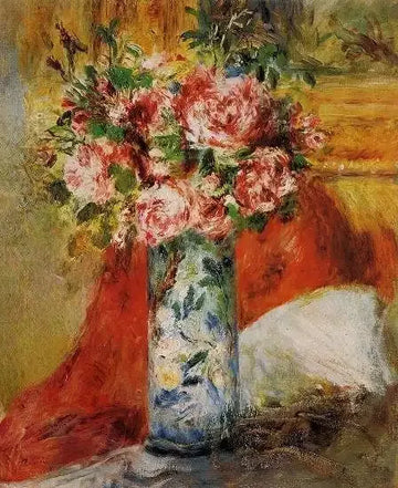 Roses In A Vase