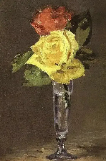 Roses in a Champagne Glass 1882