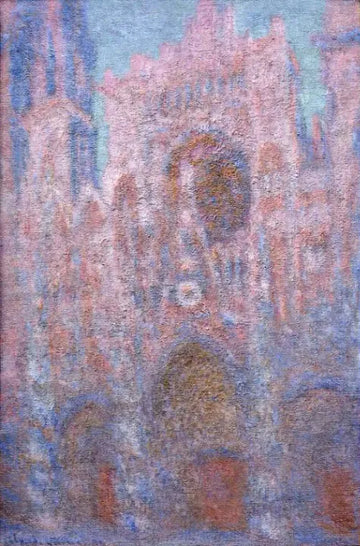 Rouen Cathedral Symphony In Grey And Rose