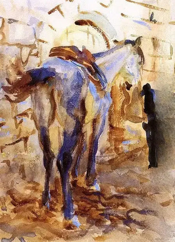 Saddle Horse, Palestine