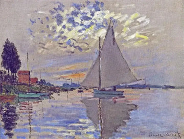 Sailboat At Le Petit Gennevilliers