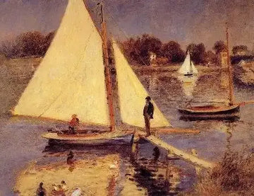 Sailboats At Argenteuil