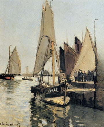 Sailing Boats At Honfleur