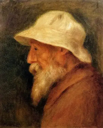 Self Portrait With A White Hat