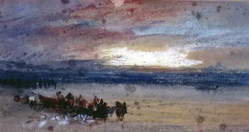 Shore Scene, Sunset