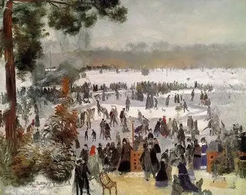 Skaters In The Bois De Boulogne