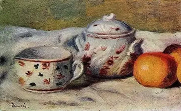 Still Life With Cup And Sugar Bowl