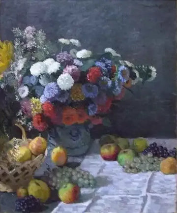 Still Life with Flowers and Fruit