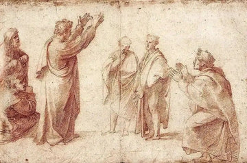 Study For St Paul Preaching In Athens