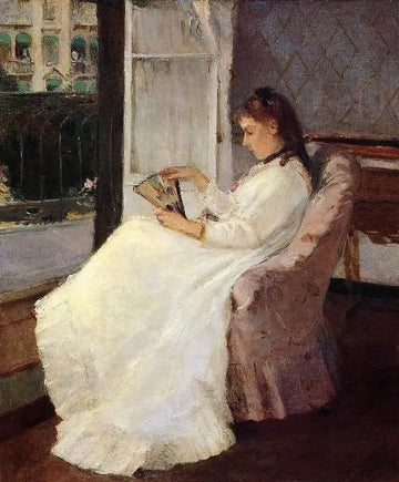 The Artist's Sister at a Window 1869