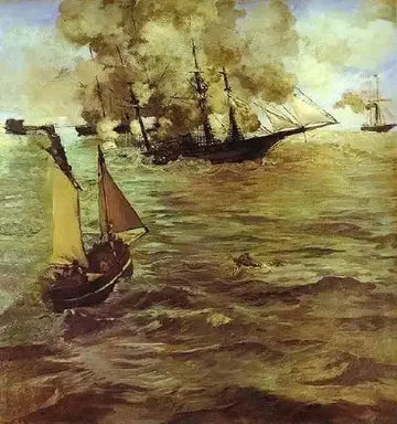 The Battle Of The Kearsarge And The Alabama