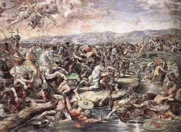 The Battle at Pons Milvius [detail: 1]