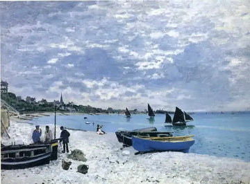 The Beach At Sainte-Adresse