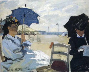 The Beach At Trouville