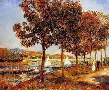 The Bridge At Argenteuil In Autumn