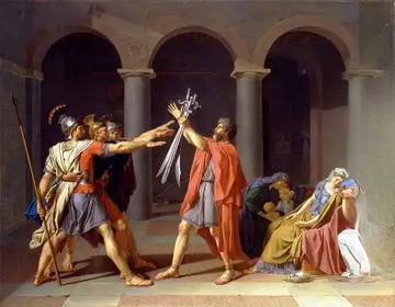 The Oath of the Horatii 1784