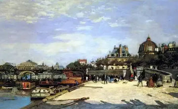 The Pont Des Arts And The Institut De France