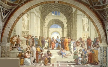 The School of Athens (from the Stanza della Segnatura) 1510-11