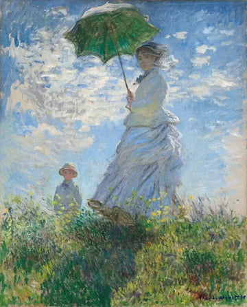 The Walk Woman With A Parasol