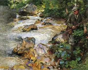 Trout Stream In The Tyrol