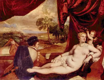 Venus and the lute player