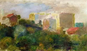 View From Renoirs Garden In Montmartre