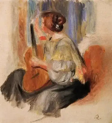 Woman With Guitar