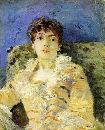 Young Woman On A Couch