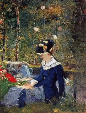 Young Woman in the Garden