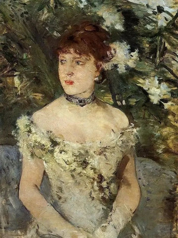 Young girl in a ball gown, 1879